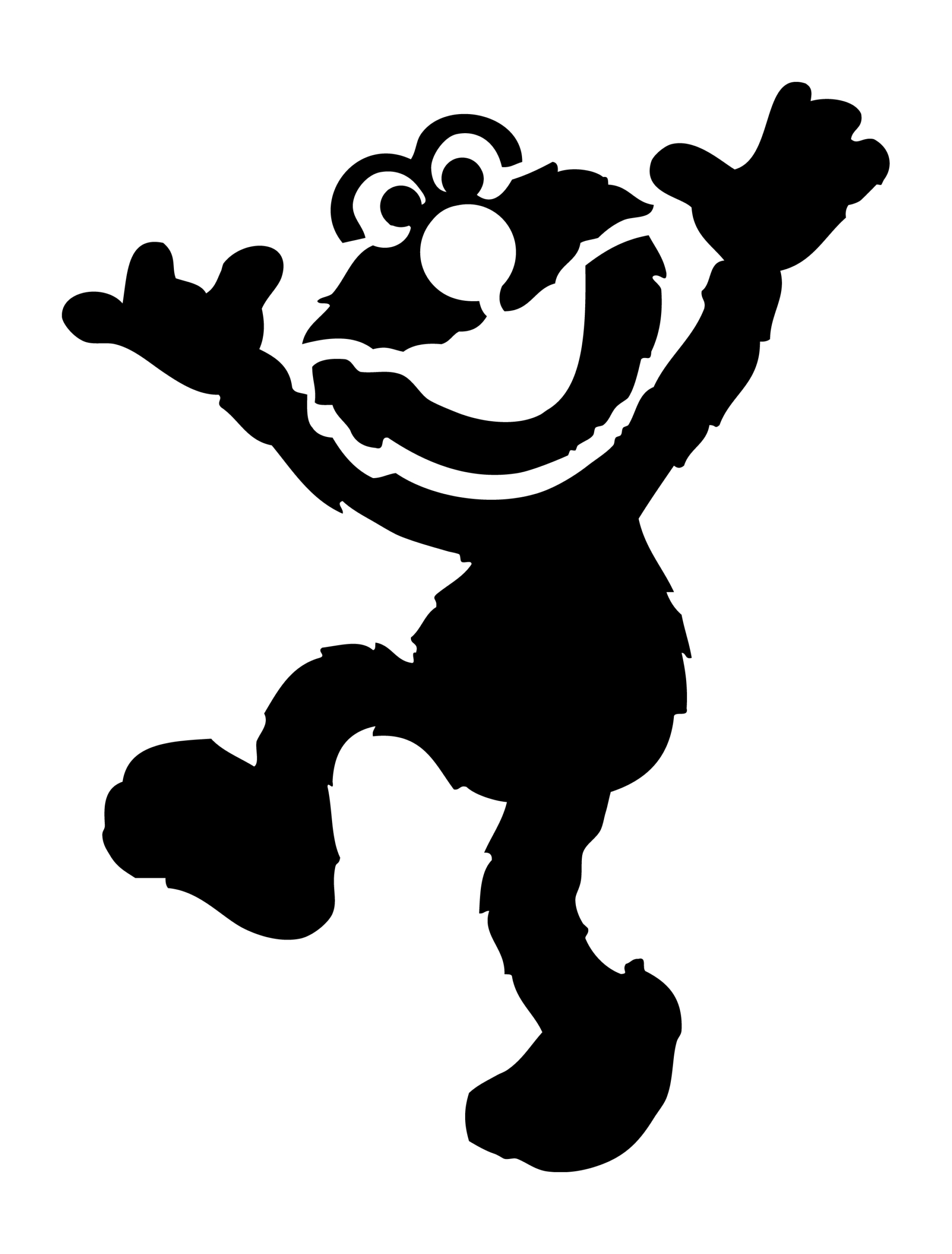 Sesame Street: Elmo (Pumpkin Stencil - Pumpkin Pattern - Pumpkin with regard to Free Elmo Pumpkin Pattern Printable