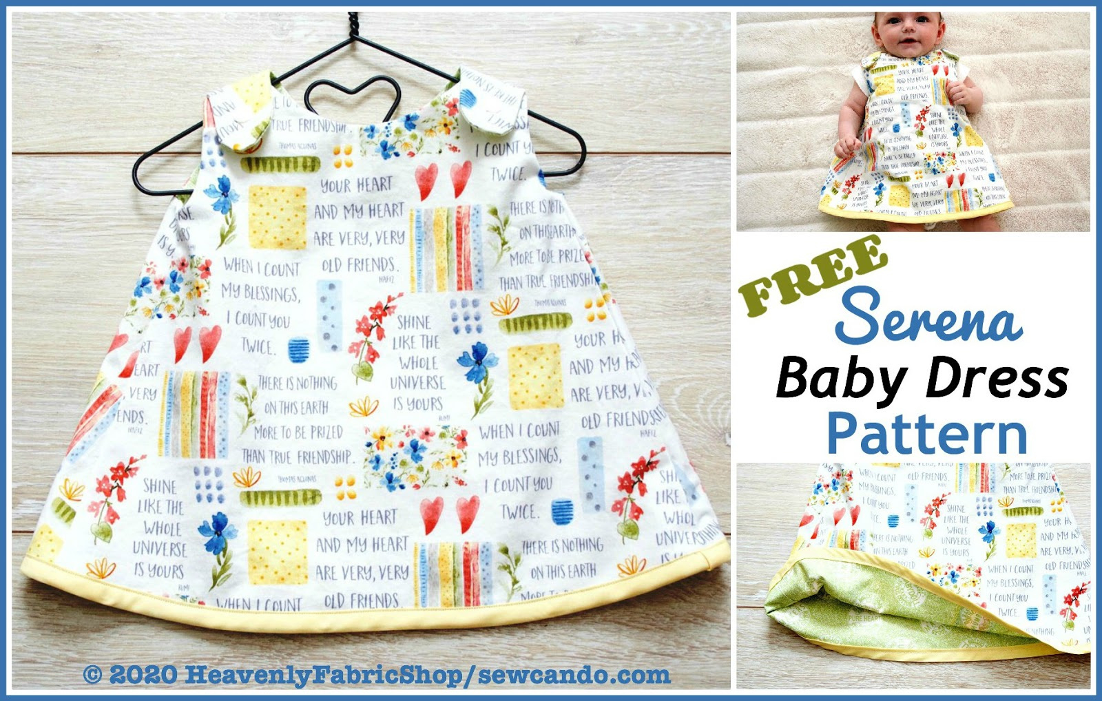 Sew Can Do: Back To Sewing + Free Serena Baby Dress Pattern! within Free Printable Toddler Dress Patterns