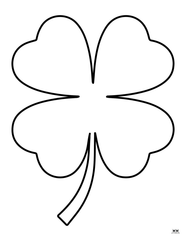 Shamrock Templates &Amp; Coloring Pages - 30 Free Printables throughout Shamrock Template Free Printable