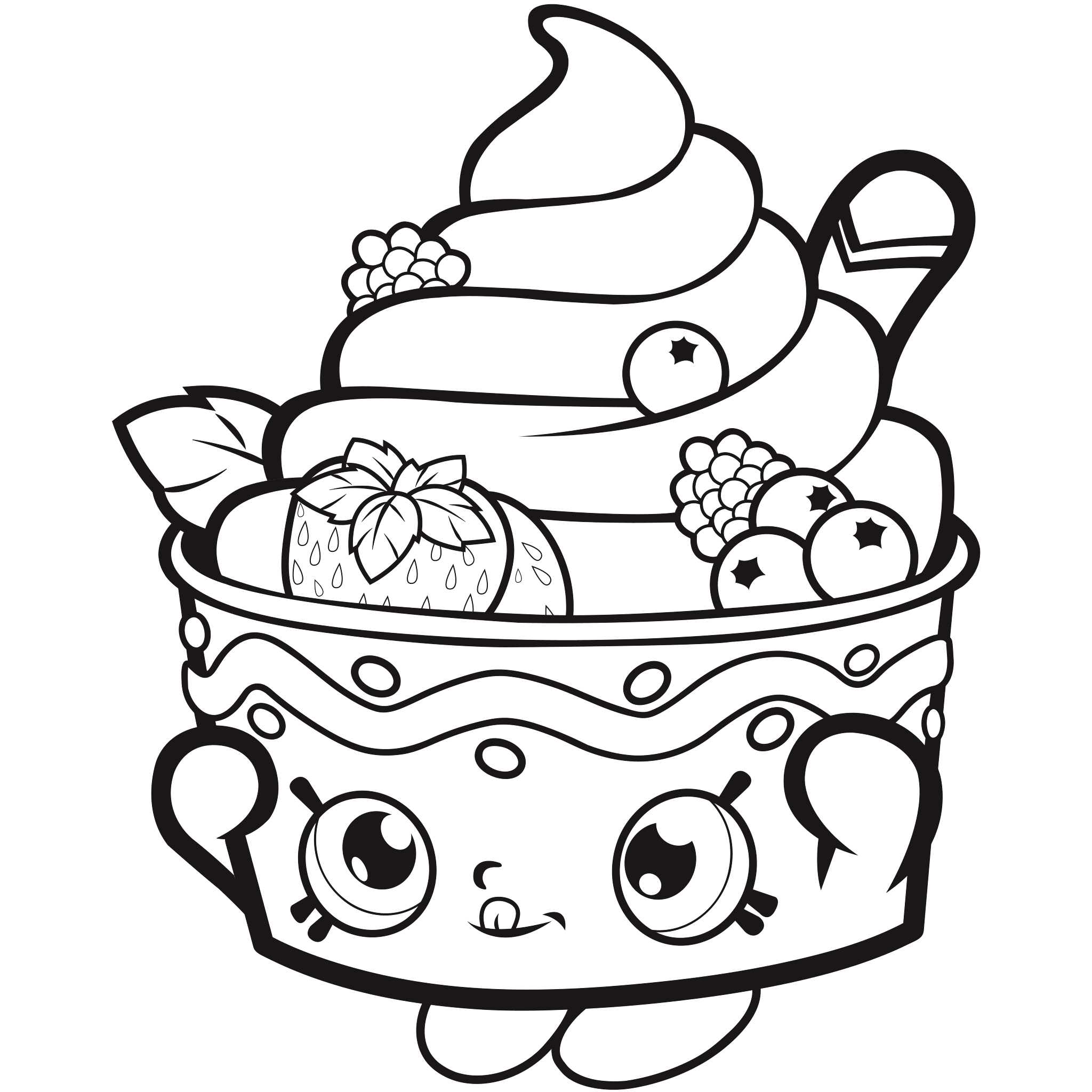 Shopkins Coloring Pages - Best Coloring Pages For Kids with Shopkins Coloring Pages Free Printable