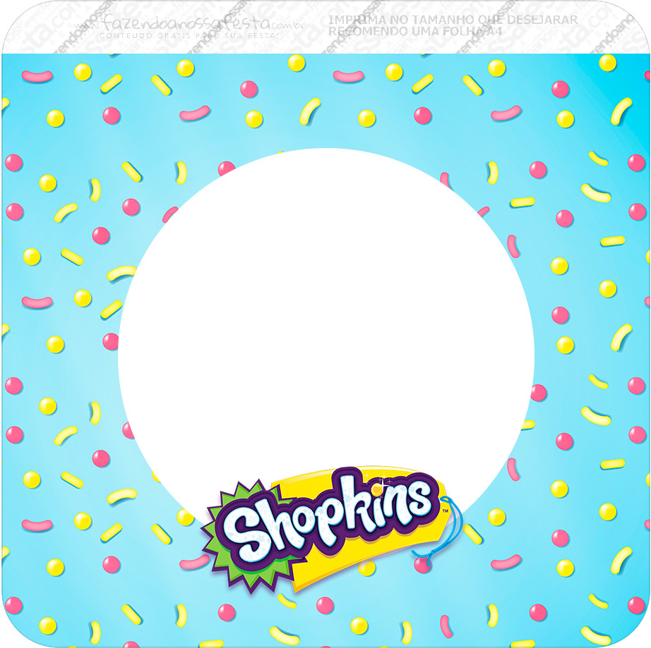 Shopkins: Free Party Printables. - Oh My Fiesta! In English regarding Shopkins Banner Printable Free