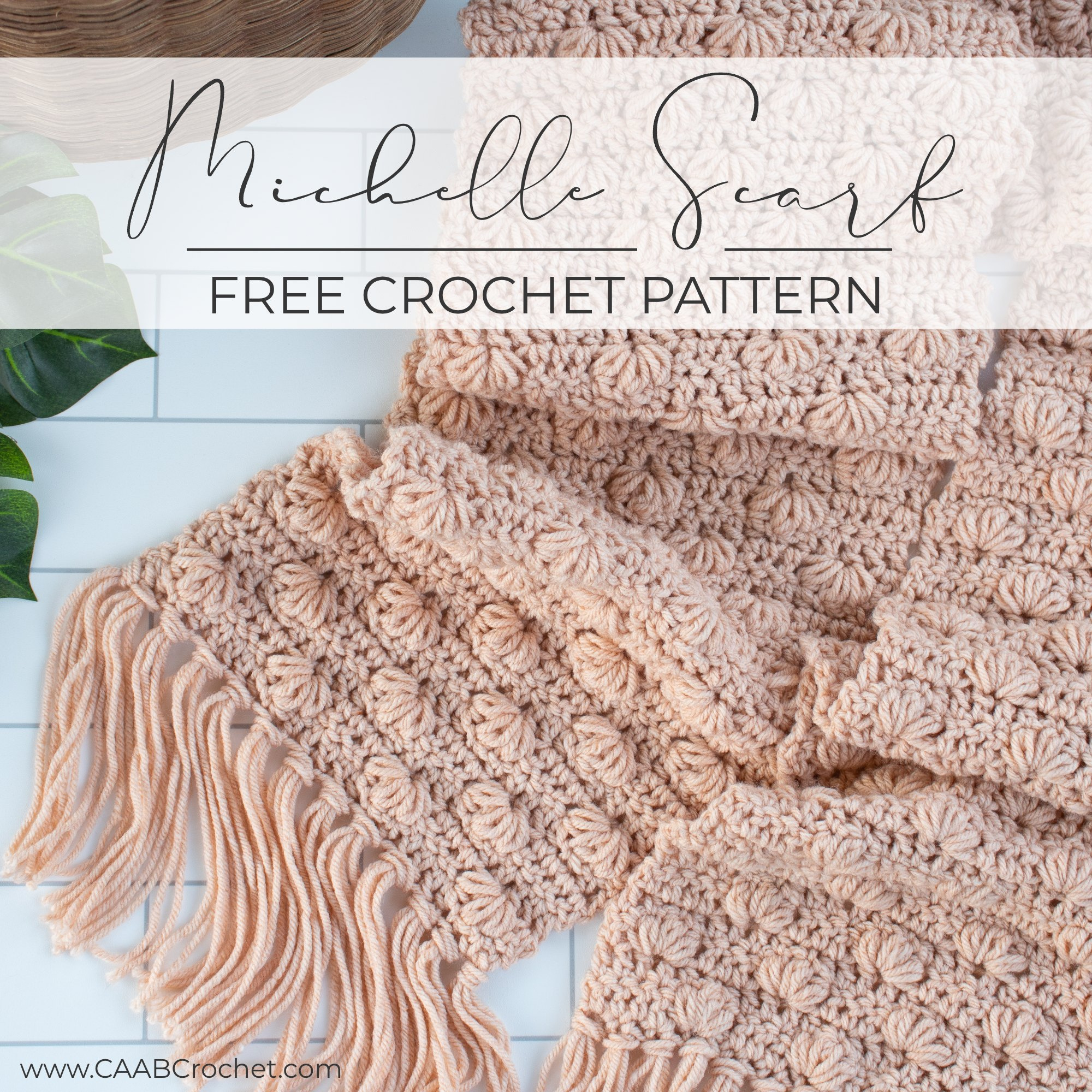 Simple Crochet Scarf Pattern- Caab Crochet inside Free Printable Crochet Scarf Patterns