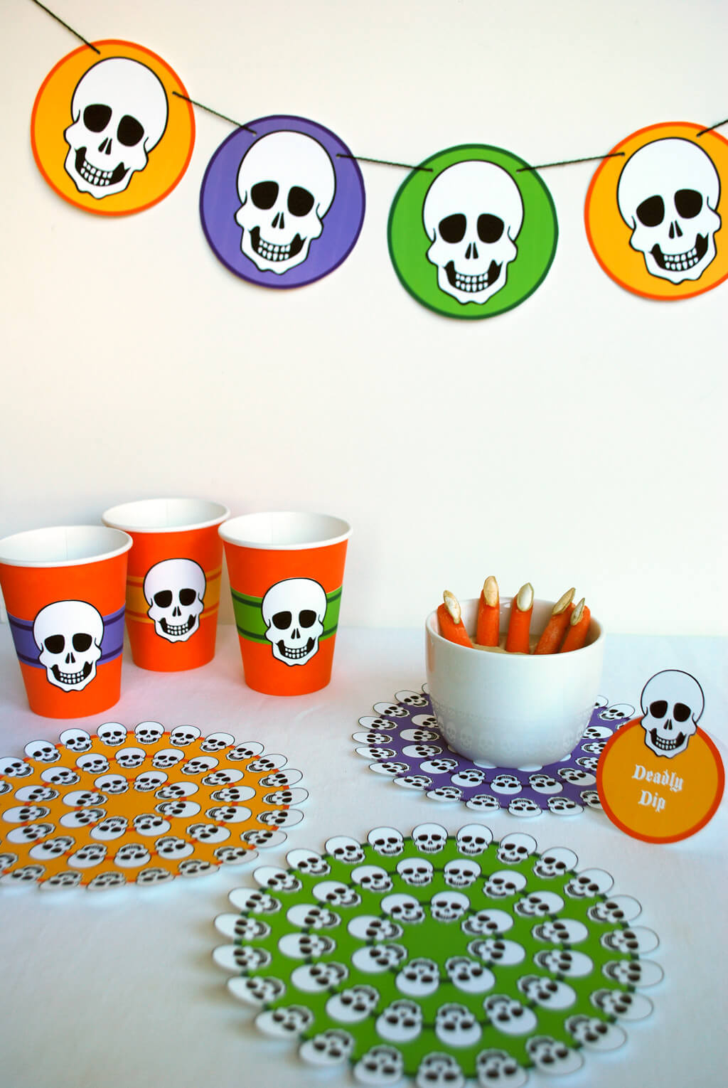 Skeleton Free Printable Halloween Party Decorations - Merriment Design pertaining to Free Printable Halloween Party Decorations
