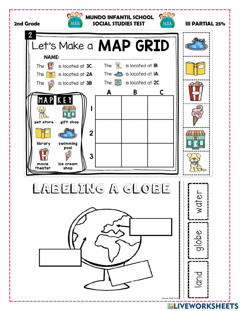 Social Studies Online Exercise For 2Nd Grade | Live Worksheets with Free Printable Worksheets For 2Nd Grade Social Studies