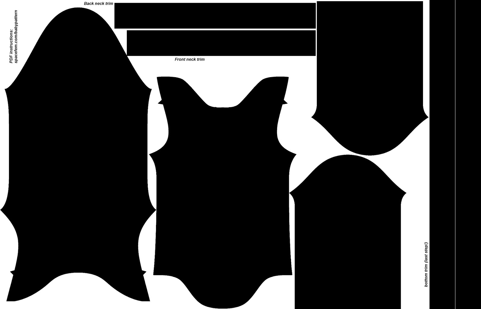Spacefem: Design Your Own Baby Onesie! in Free Printable Onesie Pattern