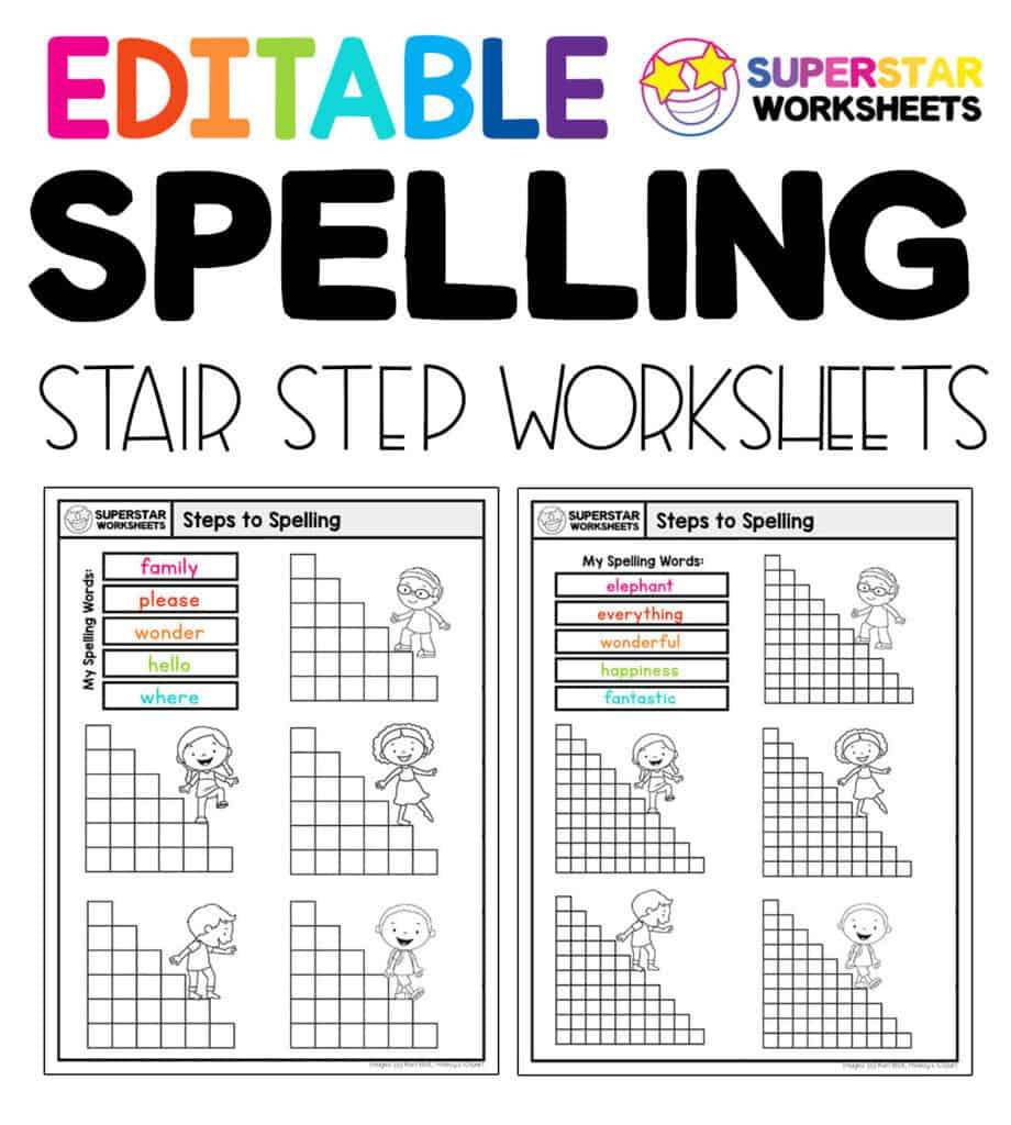 Spelling Worksheets - Superstar Worksheets - Worksheets Library pertaining to Free Printable Spelling Worksheet Generator