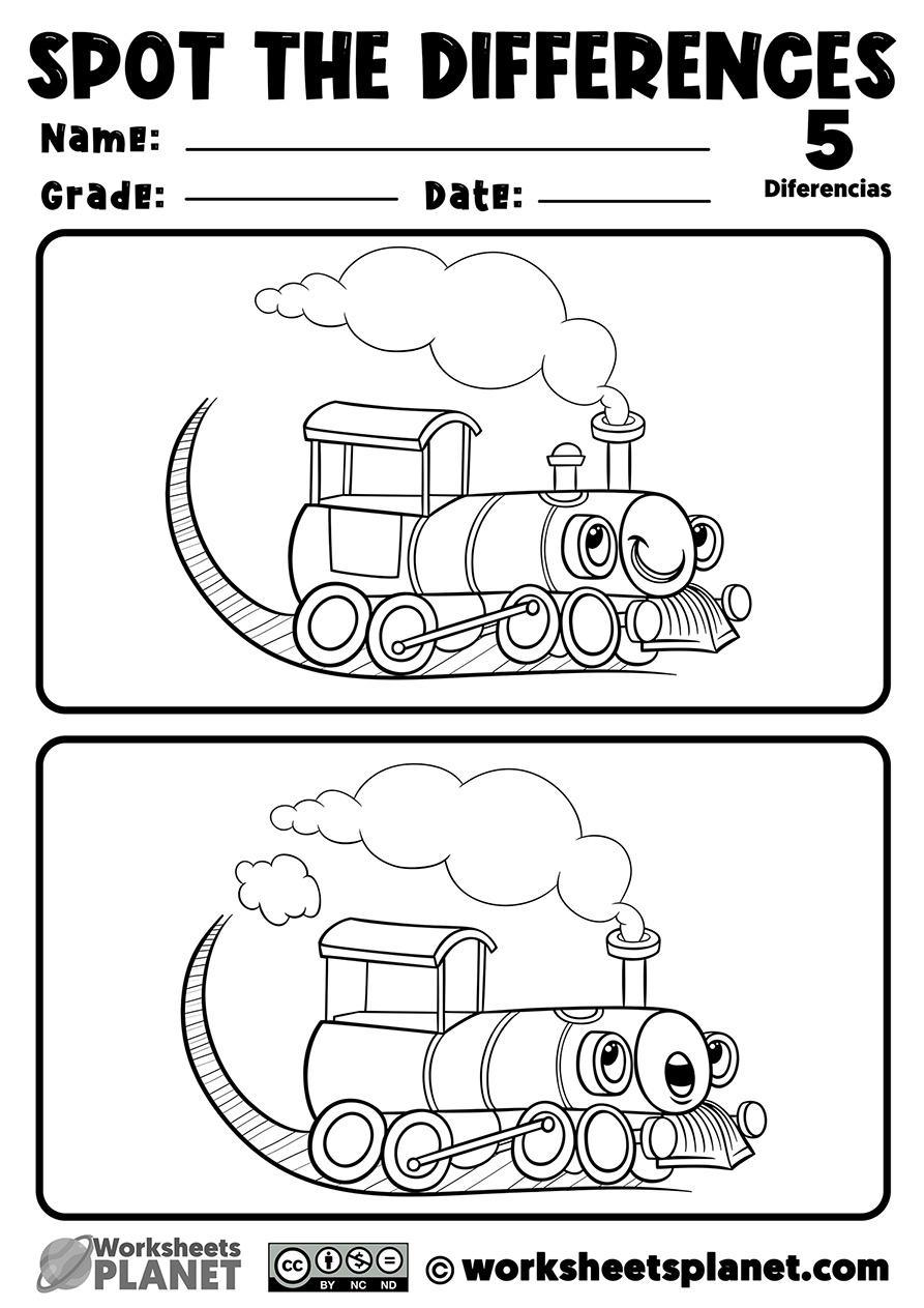 Spot The Difference Pictures For Kids | Find The Differences intended for Free Printable Spot The Difference For Kids