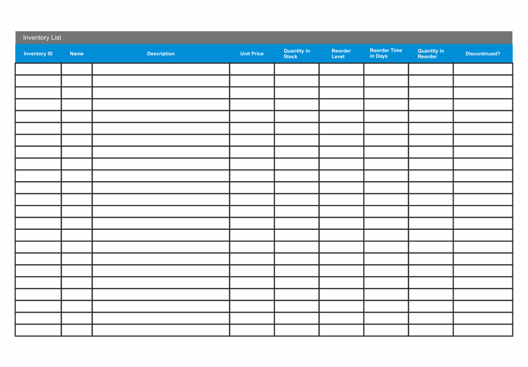 Spreadsheets For Business - 10 Free Pdf Printables | Printablee intended for Free Printable Spreadsheet