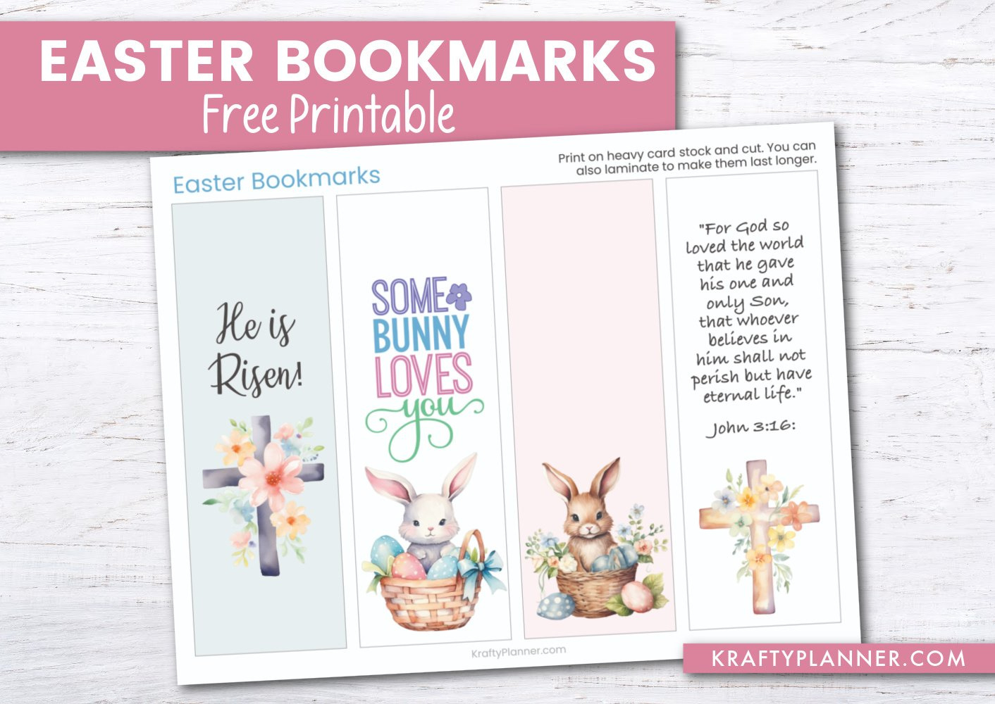 Spring Into Reading: Download Your Free Printable Easter Bookmarks with regard to Free Printable Religious Easter Bookmarks