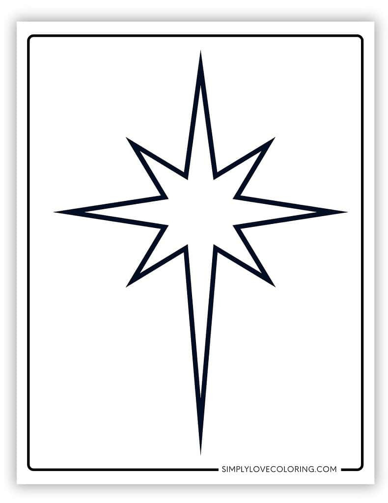 Star Templates (Free Pdf Printables) - Simply Love Coloring inside Star Of David Template Free Printable
