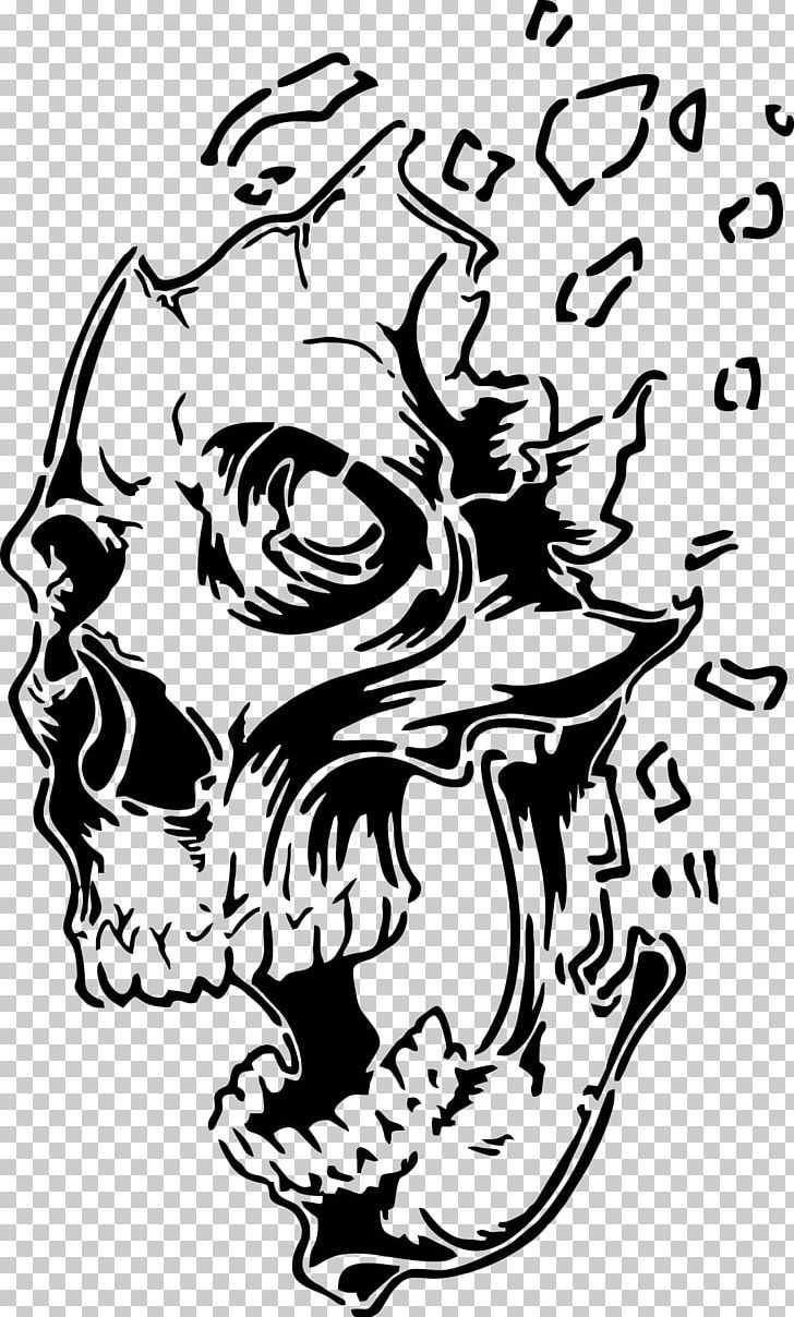 Stencil Airbrush Drawing Skull Art Png intended for Free Printable Airbrush Stencils