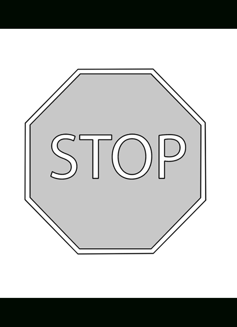 Stop Cop | Mckay School Of Education for Free Printable Stop Sign To Color