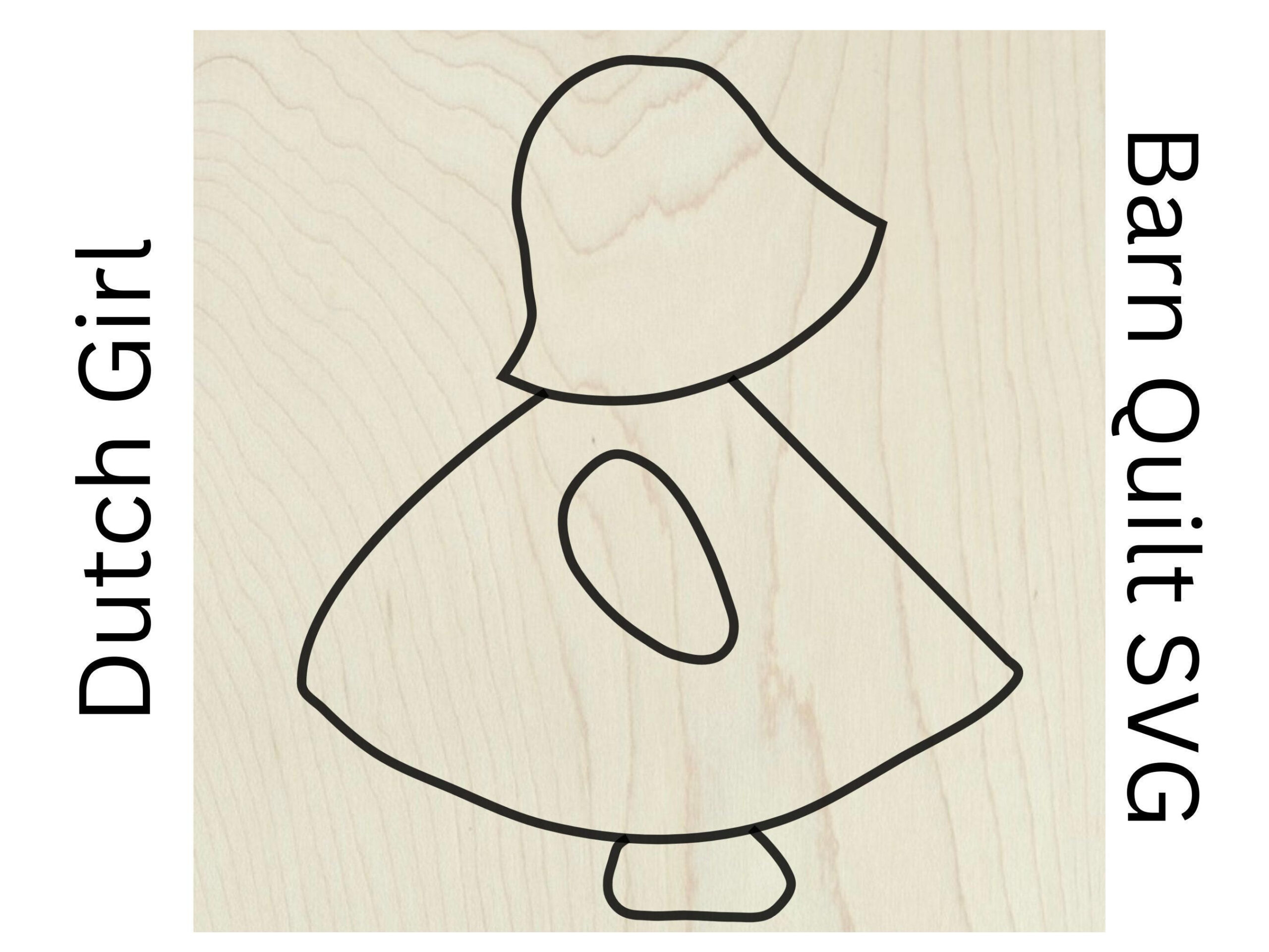 Sue Bonnet Quilt Block Svg Laser Cut Files Digital Download, Dutch throughout Free Printable Dutch Girl Quilt Pattern