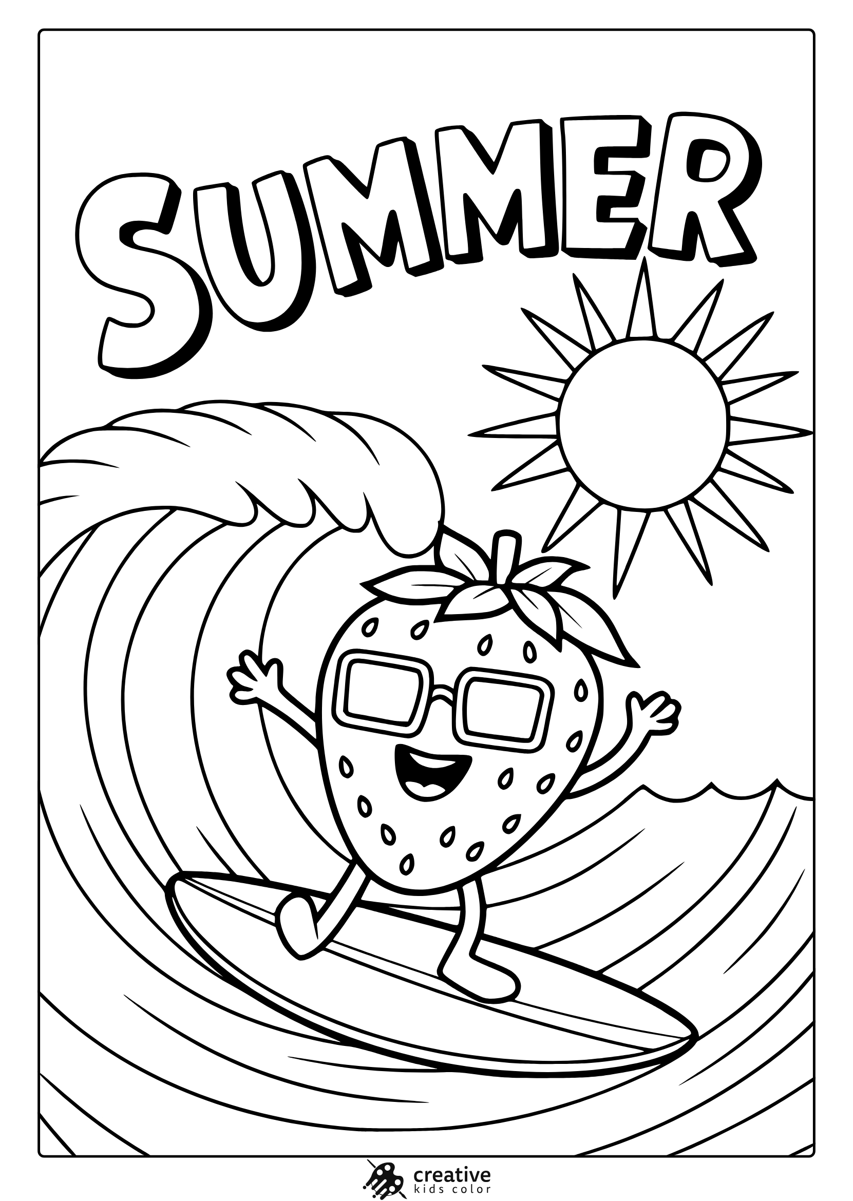 Summer Coloring Pages (20+ Free Printable Pdf) within Free Printable Summer Coloring Pages