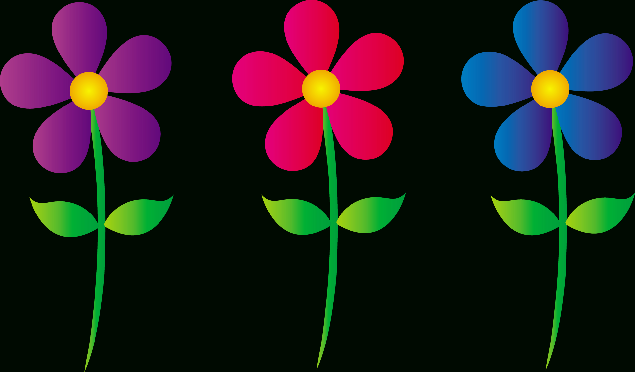 Summer Flowers Clipart Free Printable And Other Clipart Images On in Free Printable Clip Art Flowers