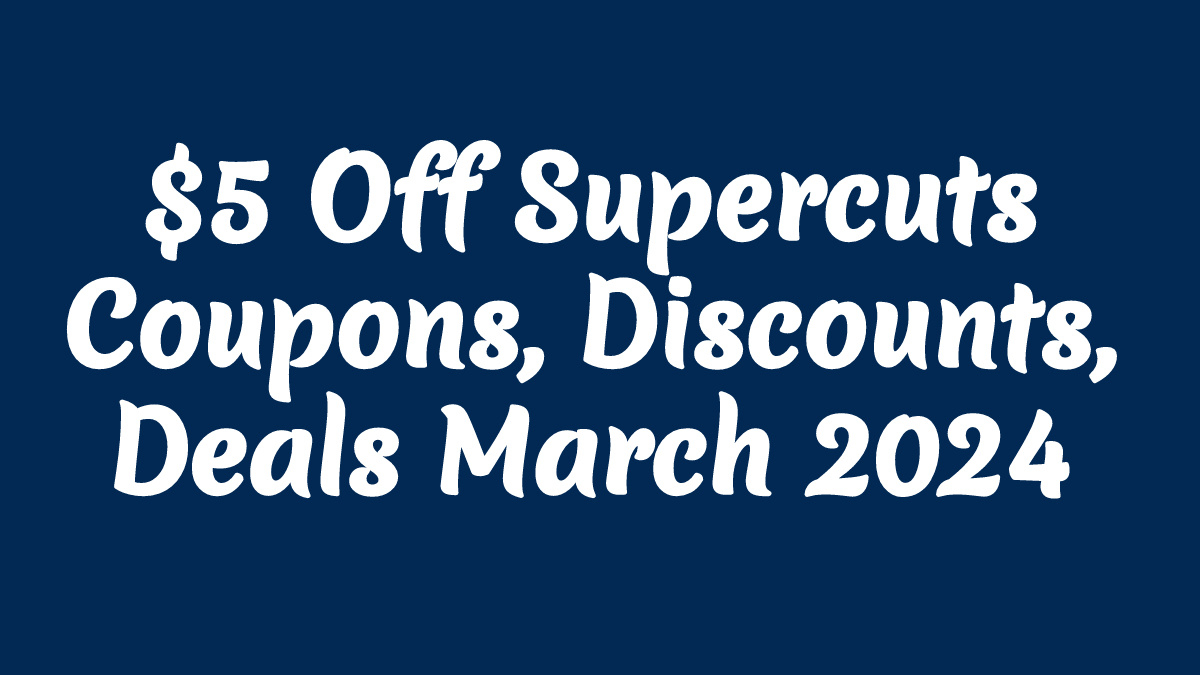 Supercuts Coupons $5 Off 2025 On X: &amp;quot;$5 Off Supercuts Coupons pertaining to Supercuts Free Haircut Printable Coupon