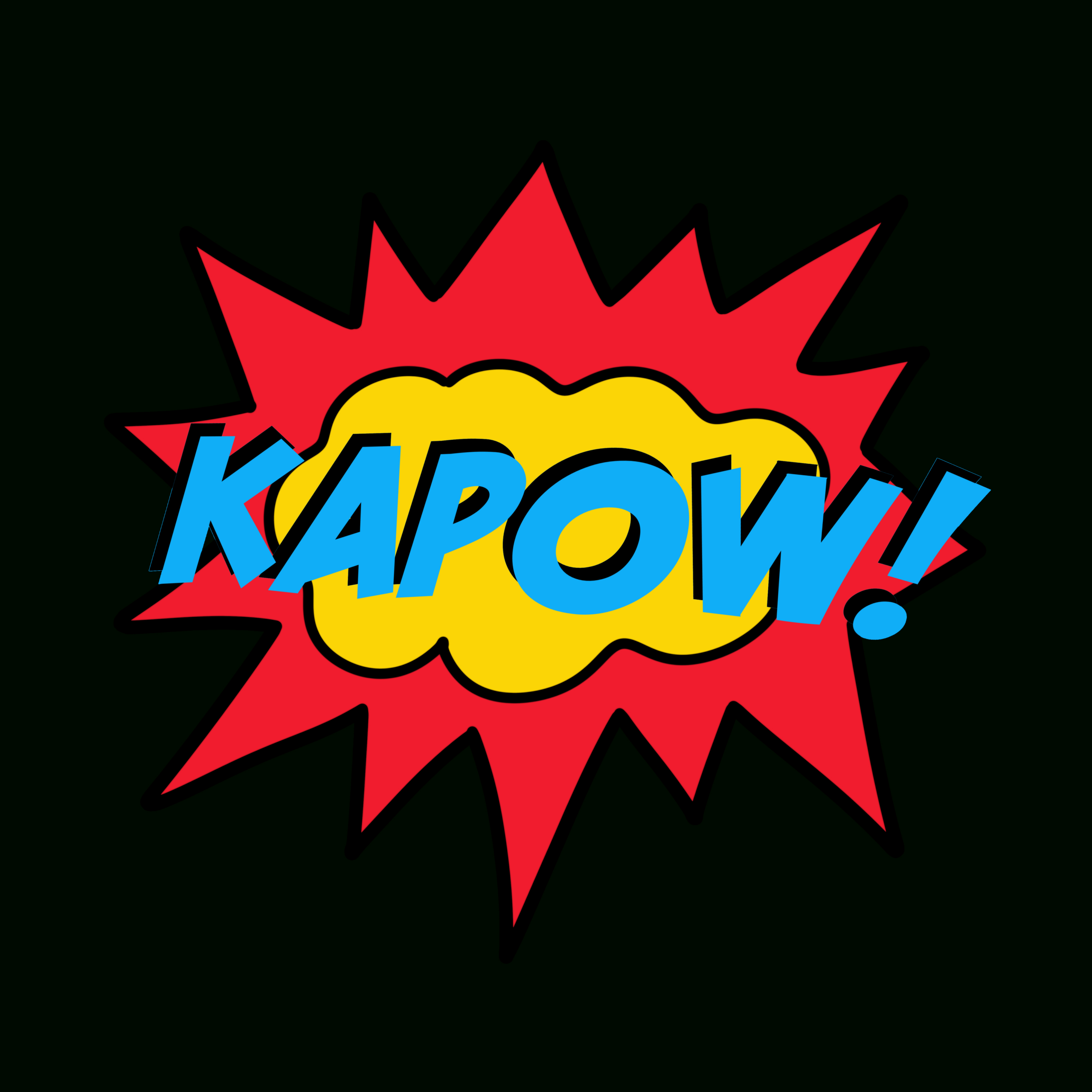 Superhero Clipart - Superhero Words - Party With Unicorns for Free Printable Superhero Words