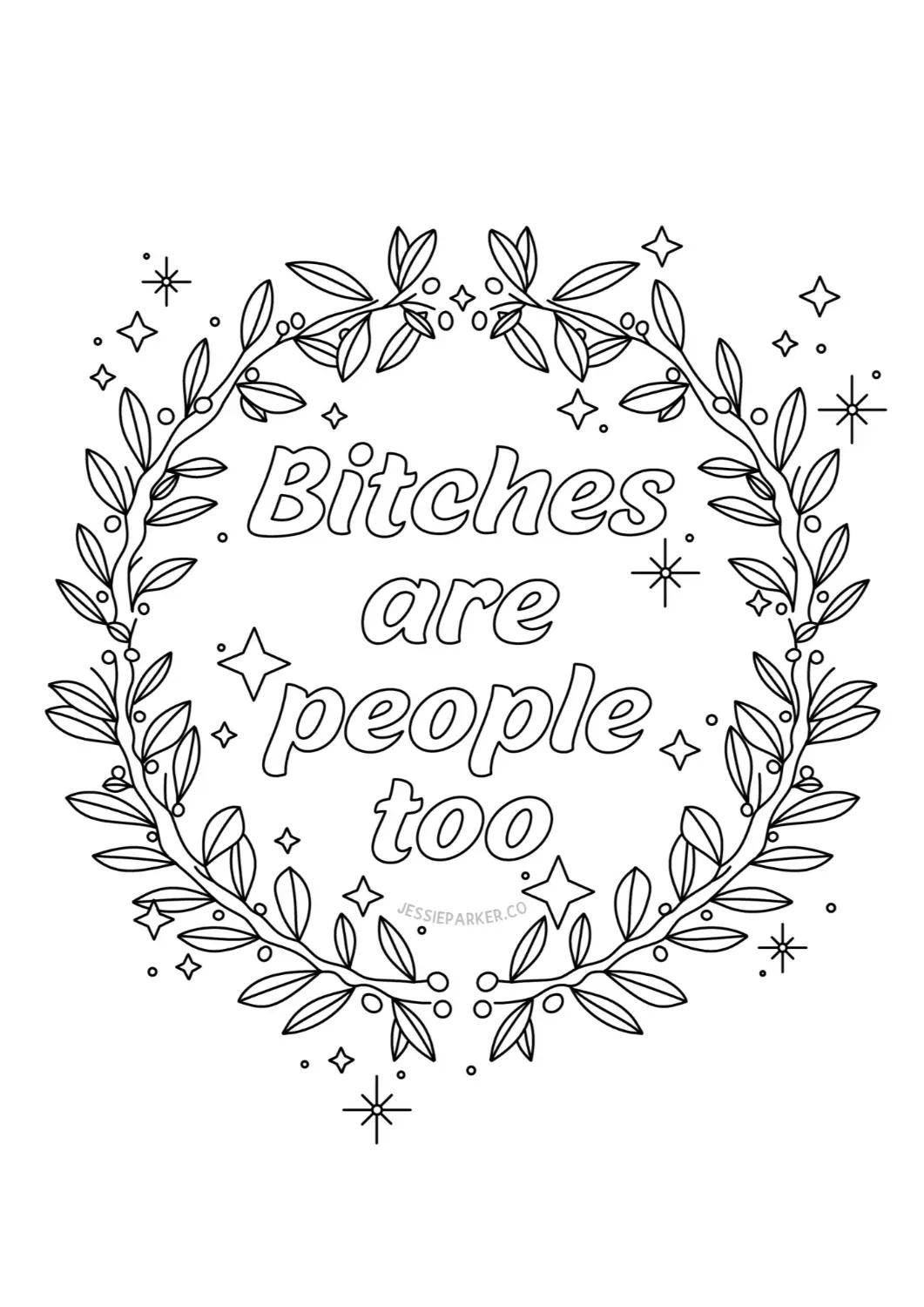 Swear Words. Good Vibes. Adult Colouring Pages (Free Pdfs with regard to Free Printable Swear Word Coloring Pages