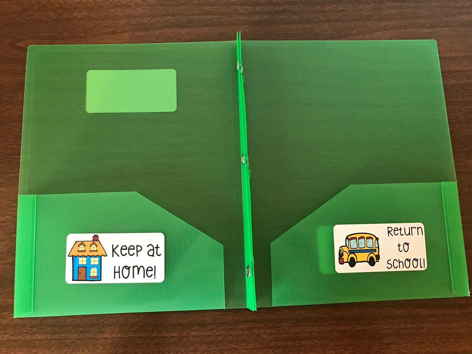 Take Home Folders: Part 1 | Thehappyteacher with Free Printable Take Home Folder Labels
