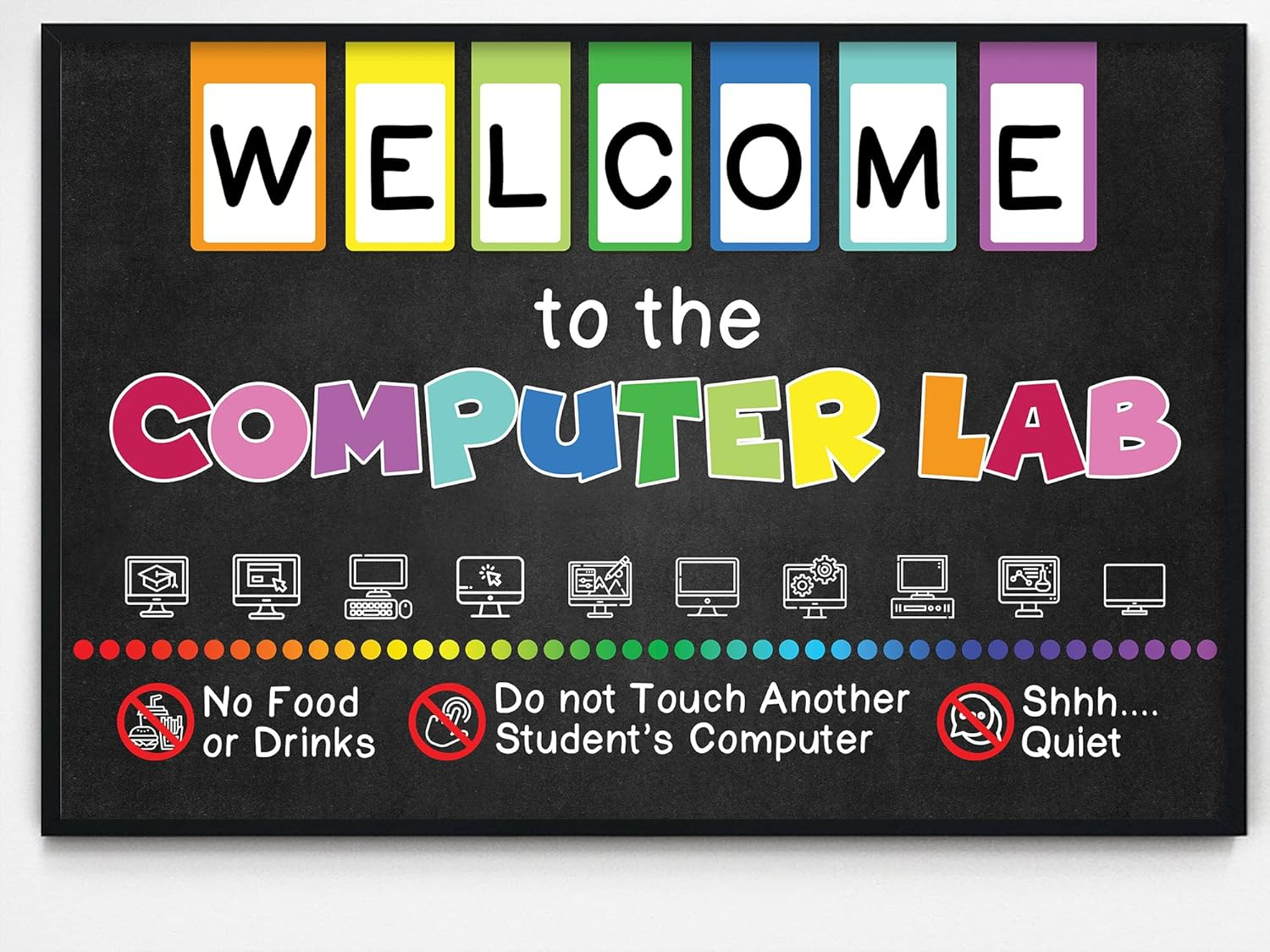 Teevoke 16X24 - Welcome To Computer Lab Poster Unframed, India | Ubuy pertaining to Free Printable Computer Lab Posters