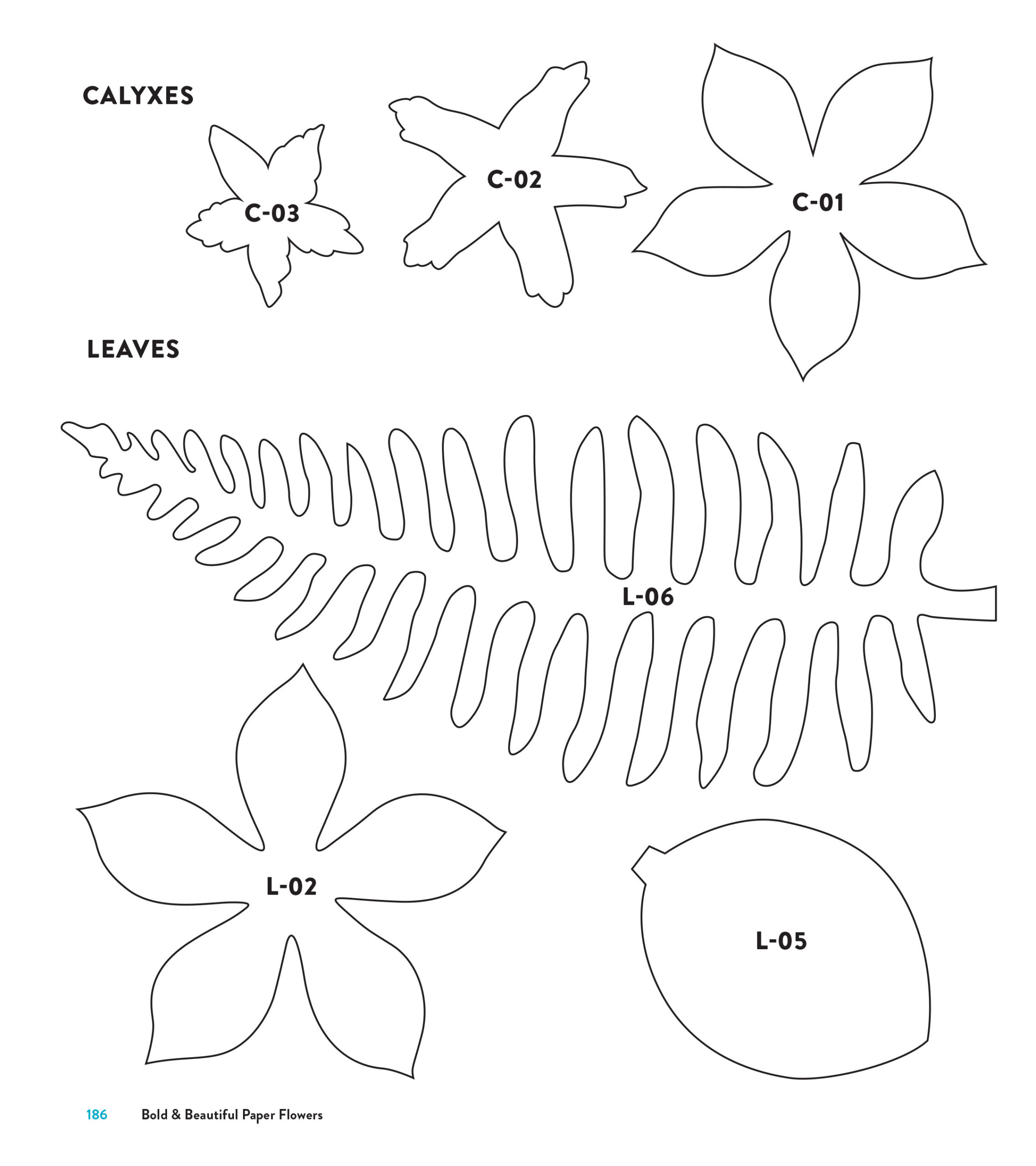 Templates within Free Printable Paper Flower Templates