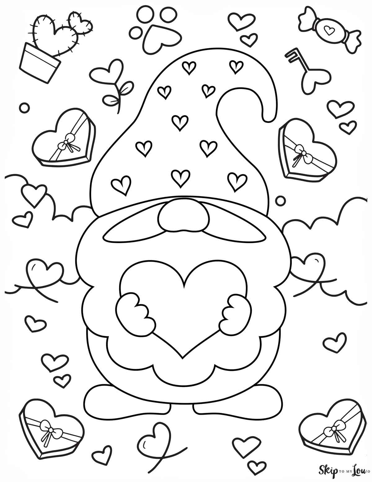 The Best Free Valentines Day Coloring Pages | Skip To My Lou pertaining to Free Printable Valentine Coloring Pages
