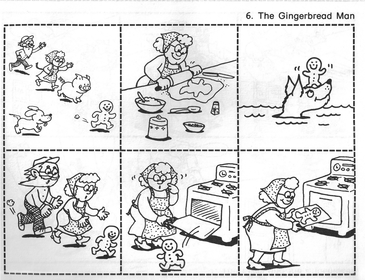 The Gingerbread Man! | Kindergarten Nana with Free Printable Version Of The Gingerbread Man Story