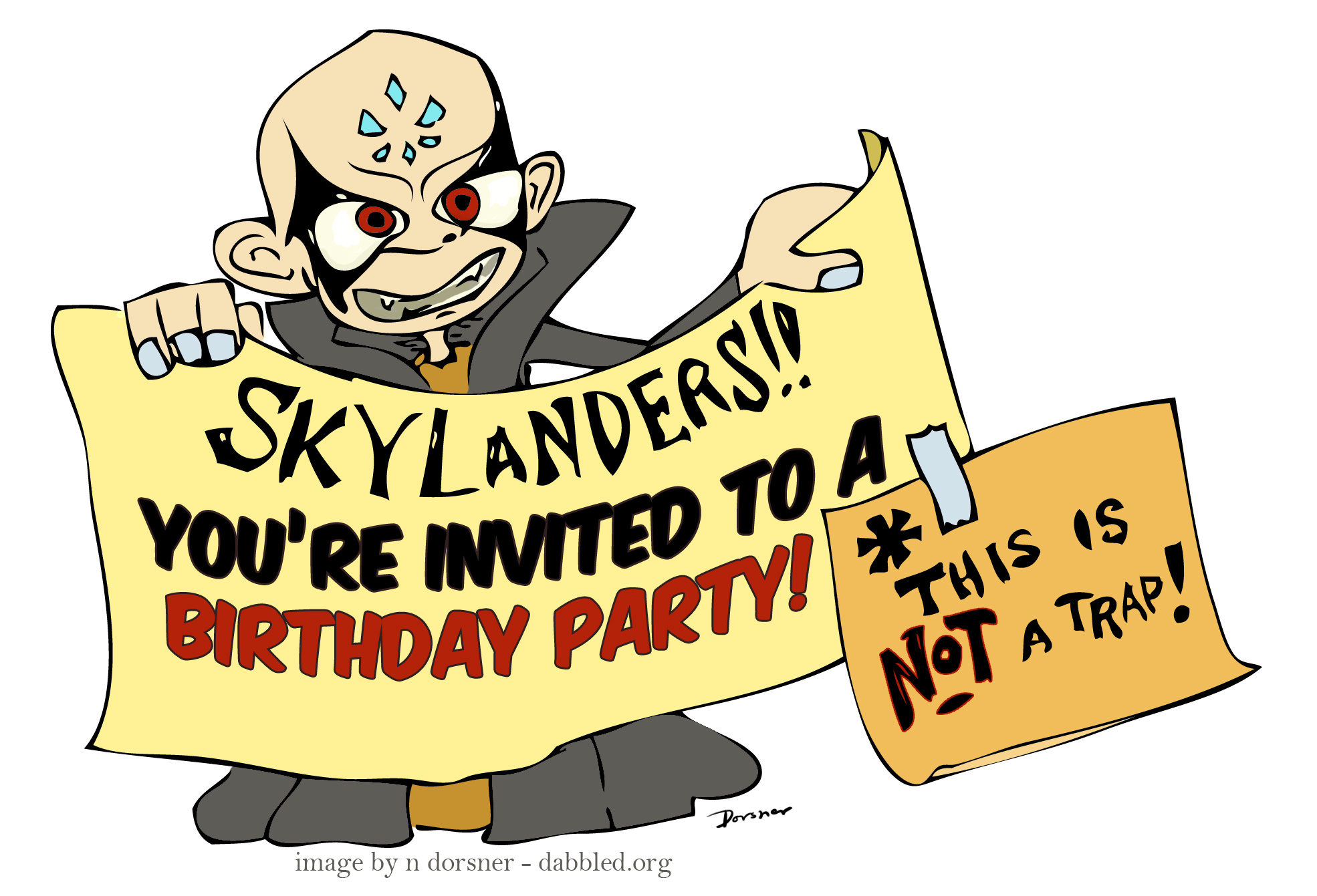 The Skylanders Party Highlights: The Invitation! (Free Printable inside Free Printable Skylander Invitations