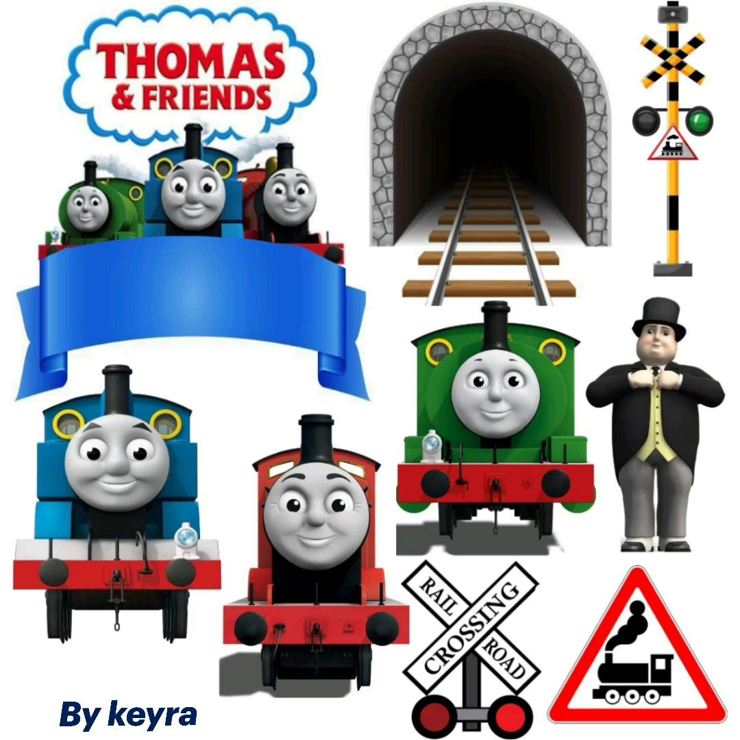 Theme Thomas And Friends with regard to Free Printable Thomas The Train Cupcake Toppers