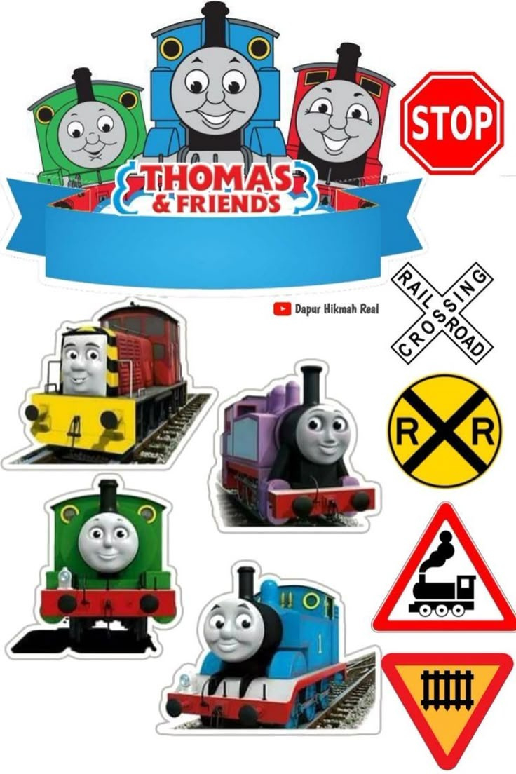 Thomas And Friends Train Birthday Party within Free Printable Thomas The Train Cupcake Toppers