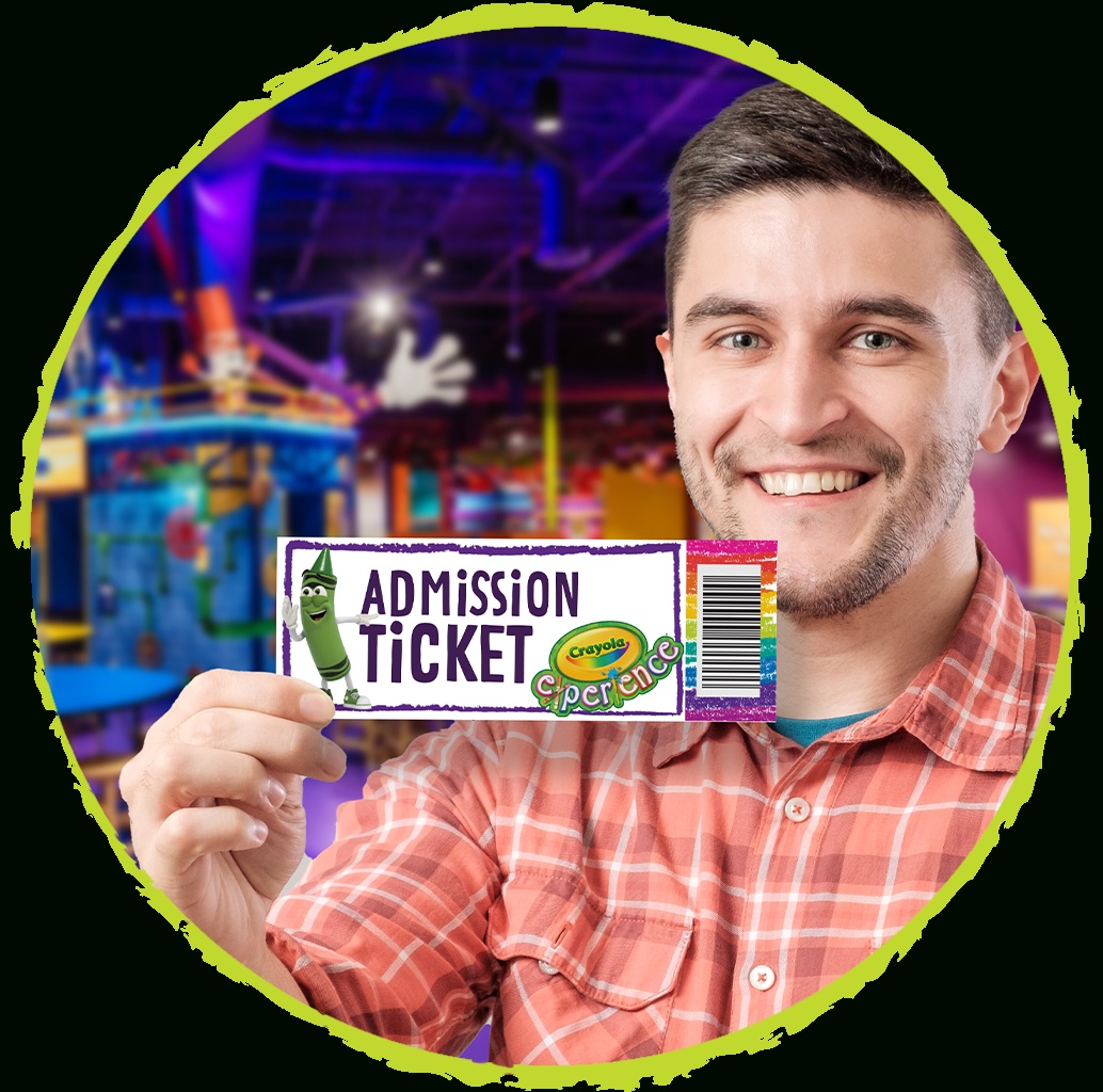 Ticket Info | Crayola Experience Mall Of America for Free Printable Crayola Coupons