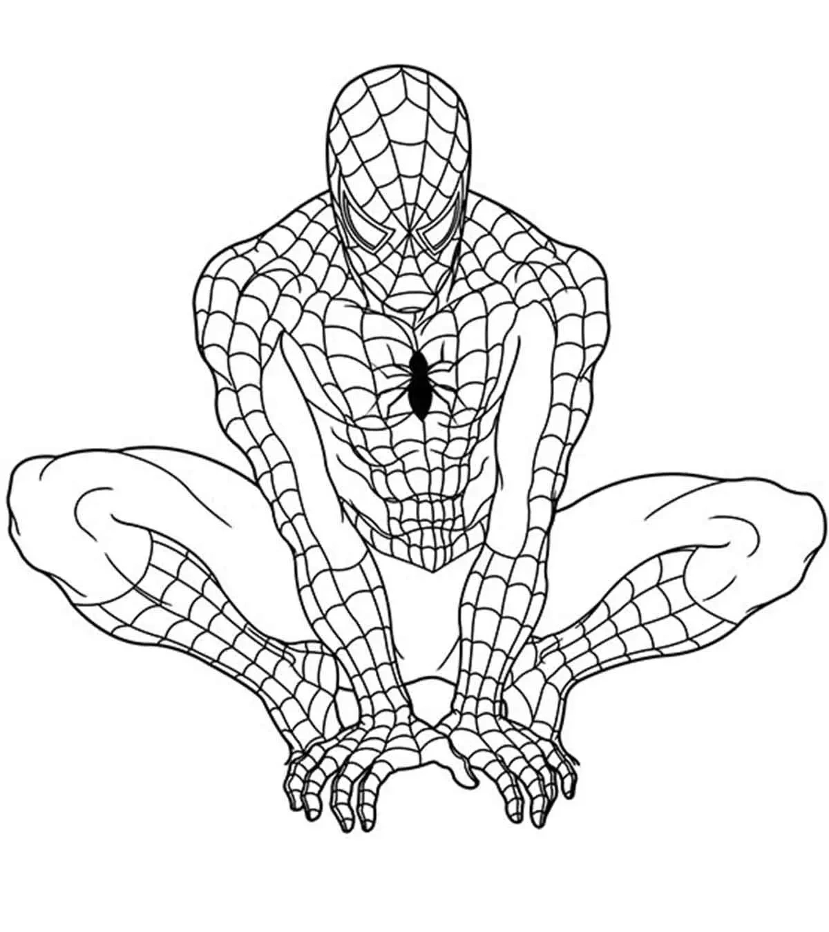 Top 20 Free Printable Superhero Coloring Pages For Little Ones within Free Printable Superhero Coloring Pages
