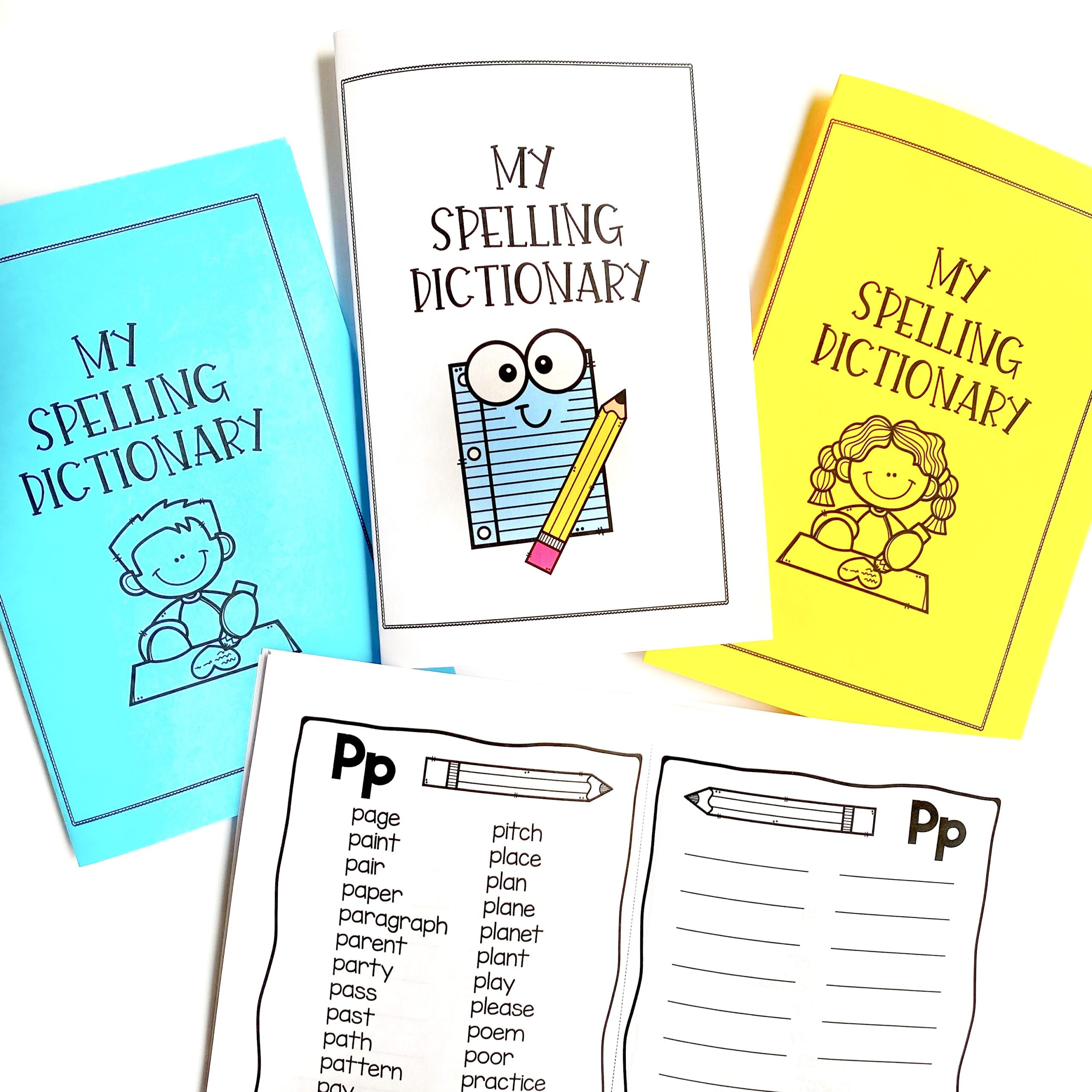 Top 6 Tips For Teaching Writing To Elementary Students - Life with My Spelling Dictionary Printable Free