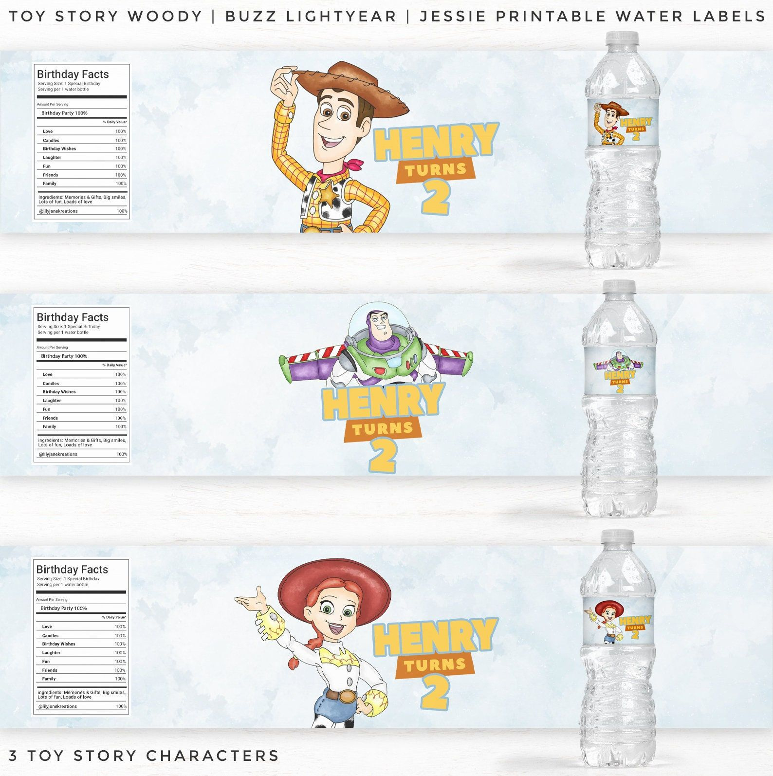 Toy Story Water Bottle Labels Free - Shop On Pinterest intended for Free Printable Toy Story Water Bottle Labels