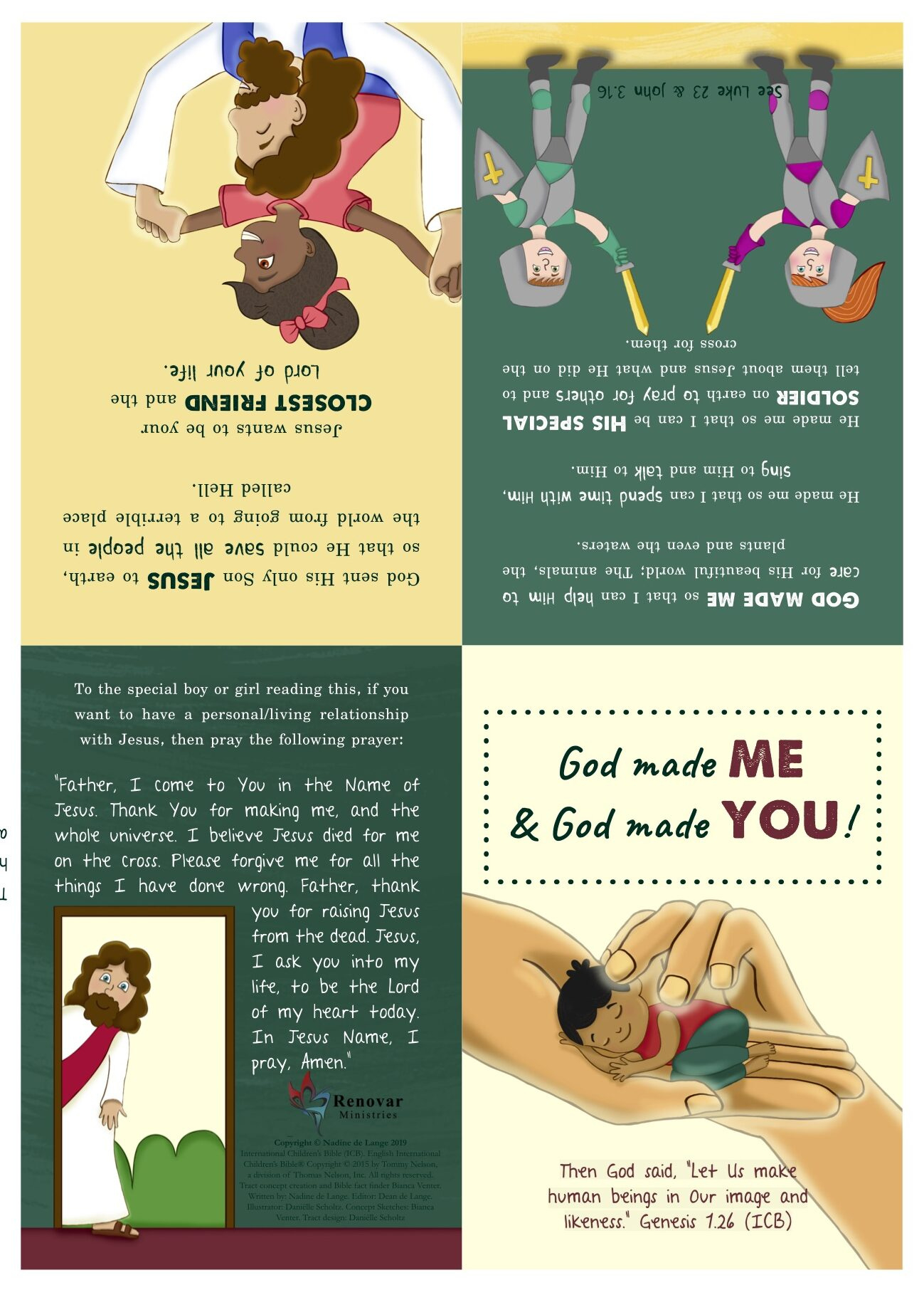 Tracts And Resources – Renovar Ministries in Free Printable Gospel Tracts For Children