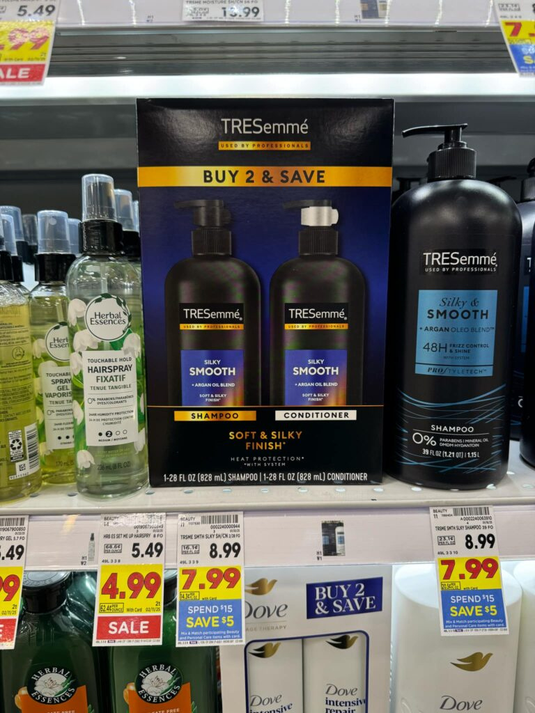 Tresemme Shampoo & Conditioner (2 Pks) Are As Low As $2.99 Each At pertaining to Free Printable Tresemme Coupons