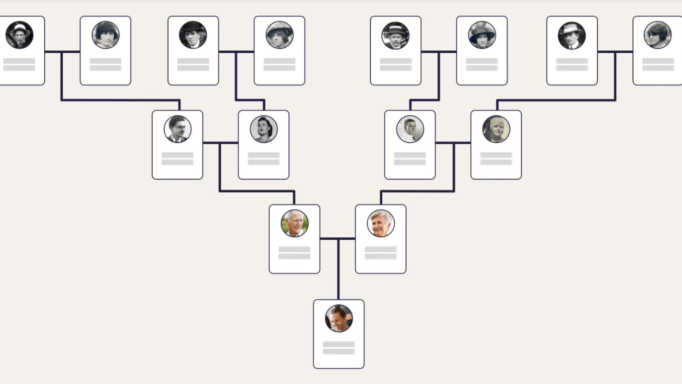 Use Our Free Family Tree Template To Kick-Start Your Family for Family Tree Maker Online Free Printable