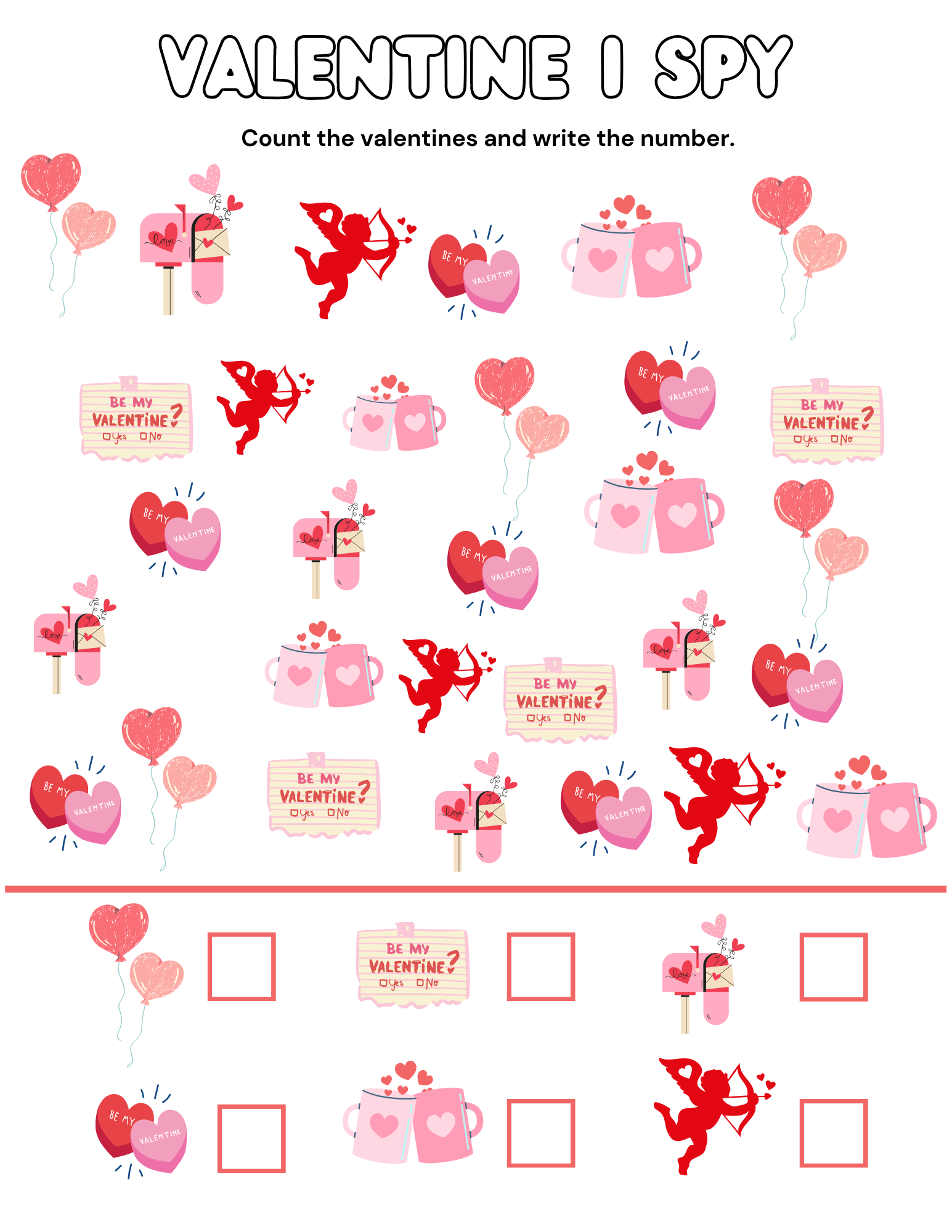 Valentine&amp;#039;S Day Activity Pack Free Printable For Kids — Tiaras for Free Printable Valentine&amp;#039;S Day Decorations