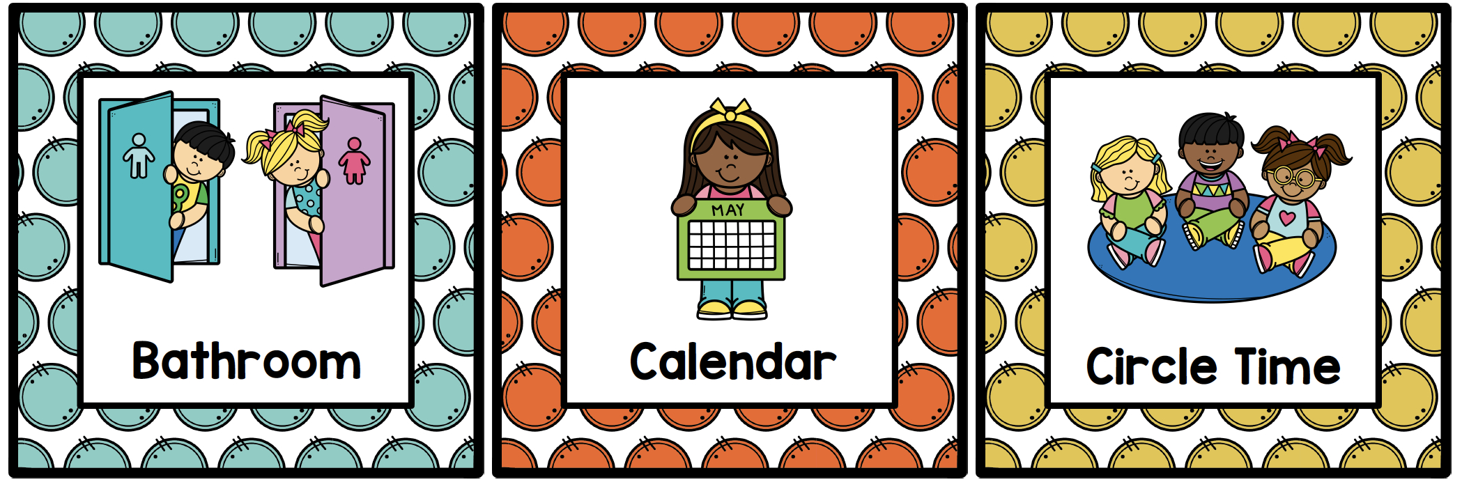 Visual Schedule Cards For Preschool - Teaching Mama inside Free Printable Schedule Cards For Preschool