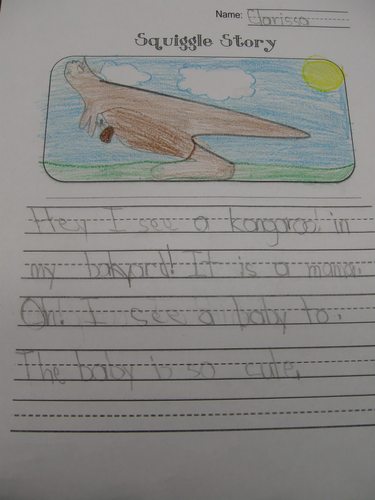 What The Teacher Wants!: Squiggle Stories! throughout Free Squiggle Story Printable