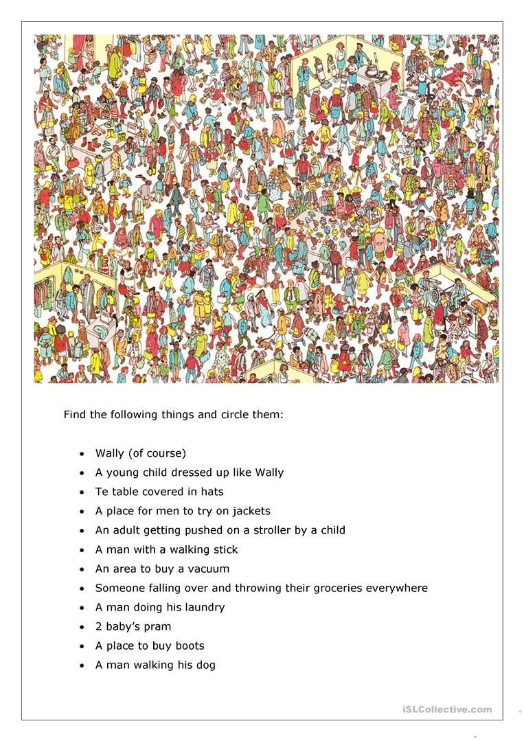 Where'S Wally / Focusing On A Task with regard to Where Waldo Printable Free