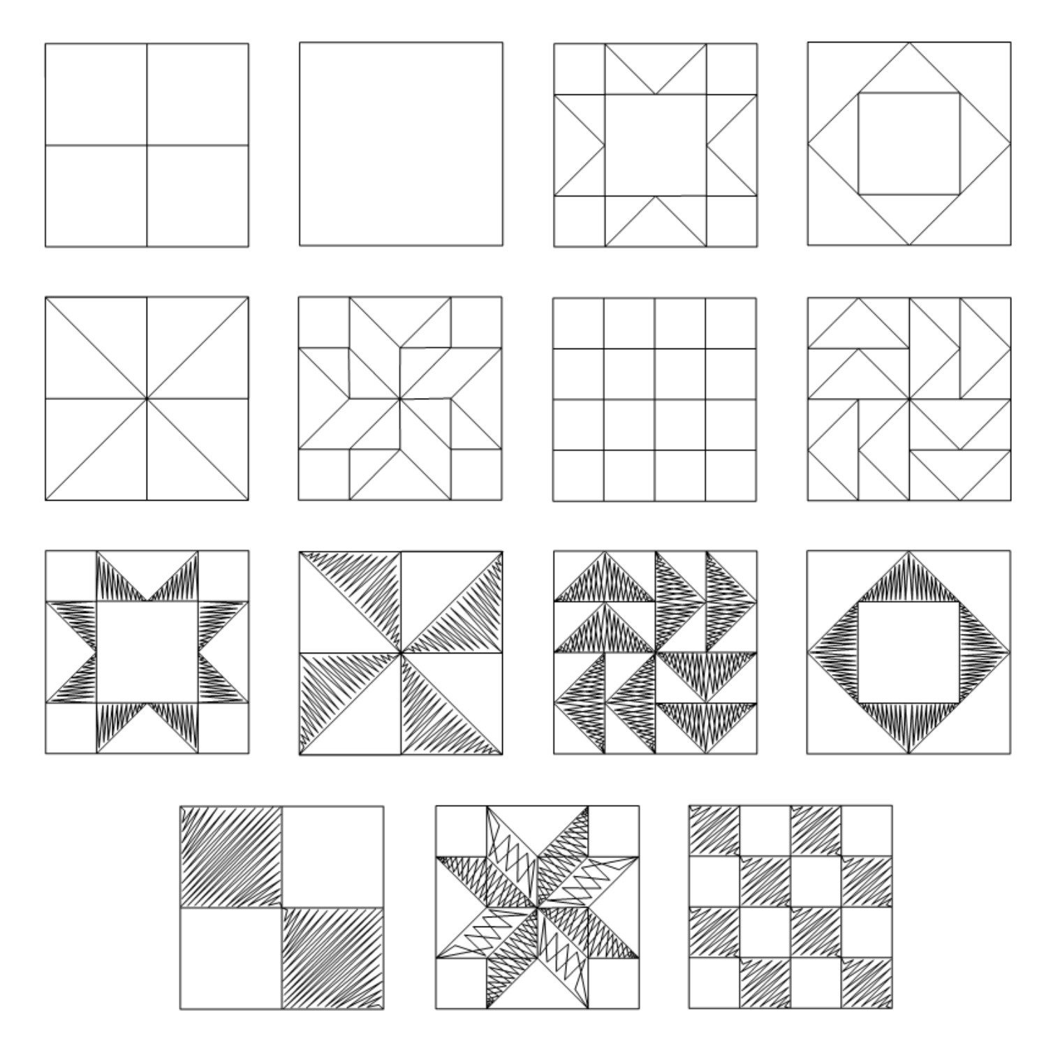 Wholecloth And Project Patterns - Worksheets Library for Quilt Patterns Free Printable