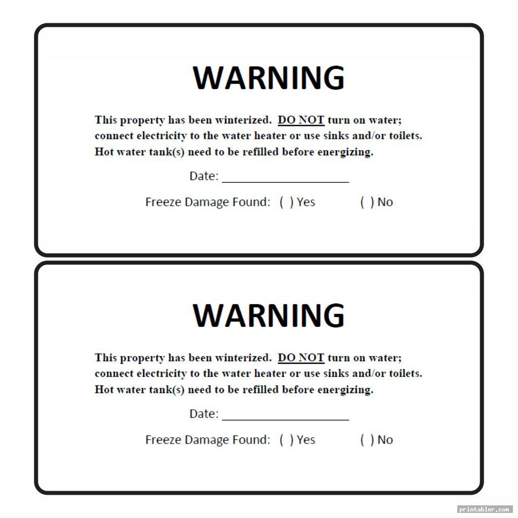 Winterization Stickers Printable - Gridgit within Free Printable Winterization Stickers