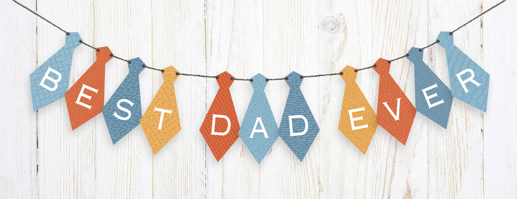 You'Ll Crush On: Free Printable Father'S Day Tie Banner - Crafted with Happy Father Day Banner Printable Free